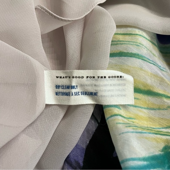 LEIFSDOTTIR ABSTRACT FLORAL PRINT STRAPLESS MIDI DRESS - Picture 13 of 16